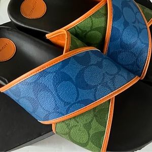 **GENUINE** COACH — CA827 — Crossover Multi Sandal — Size 12US in Men’s